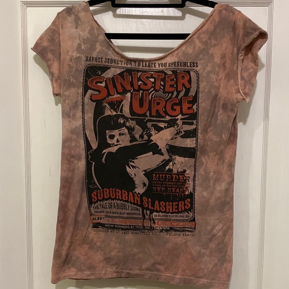 Sinister Urge Horror Graphic Tee
